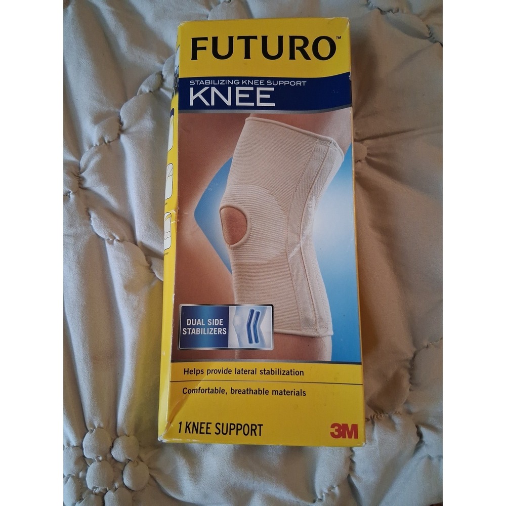 Futuro Stabilizing Knee Brace Dual Side Stabilizers  Size Medium 17-19.5 In.